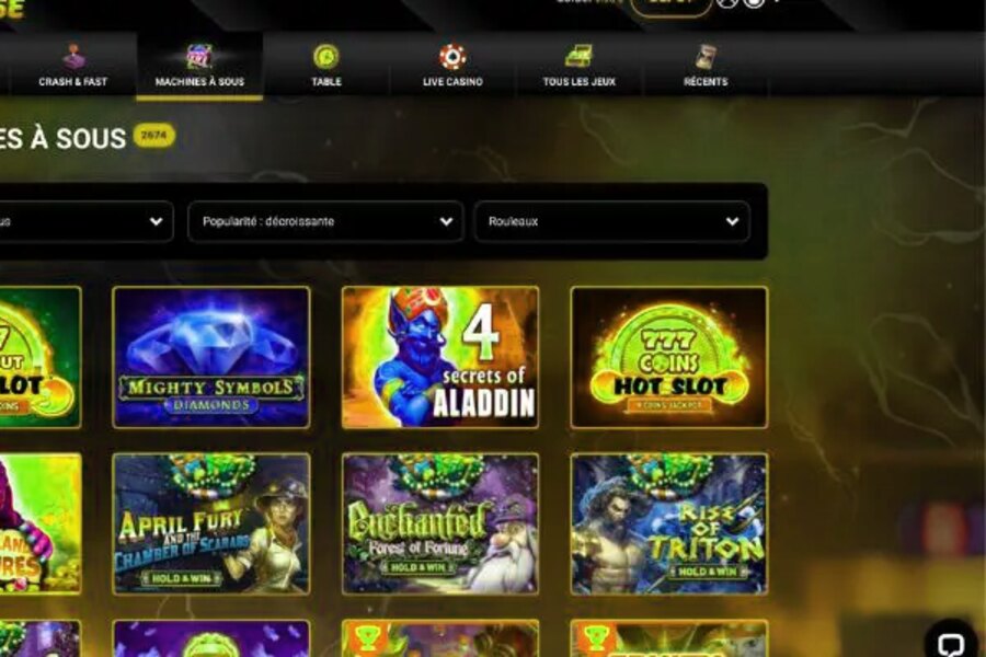 Intense Casino - Téléchargez notre Mobile App APK